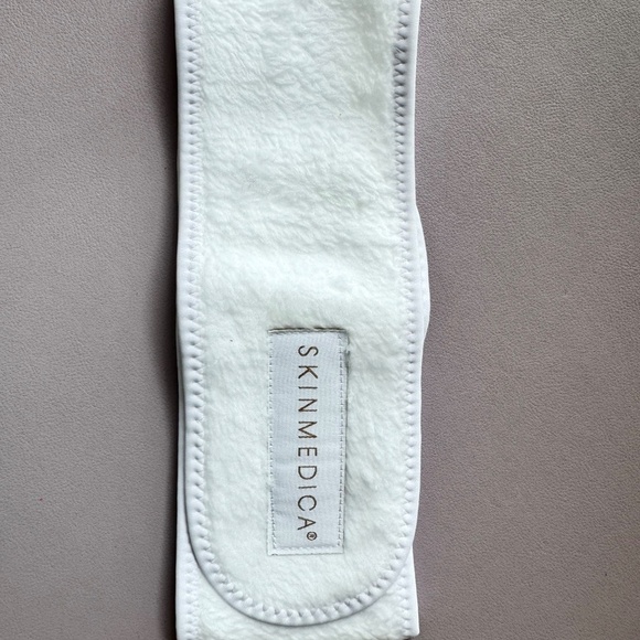 Brand New! SkinMedica Skincare Headband, White, Velcro closure - Picture 2 of 3